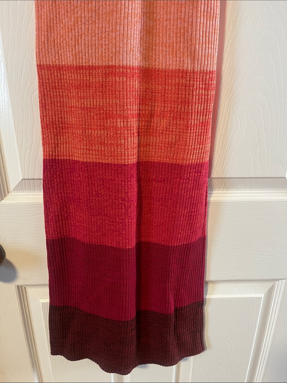 Express Yellow Ribbed Twist-Front Dress - Picture 2 of 9